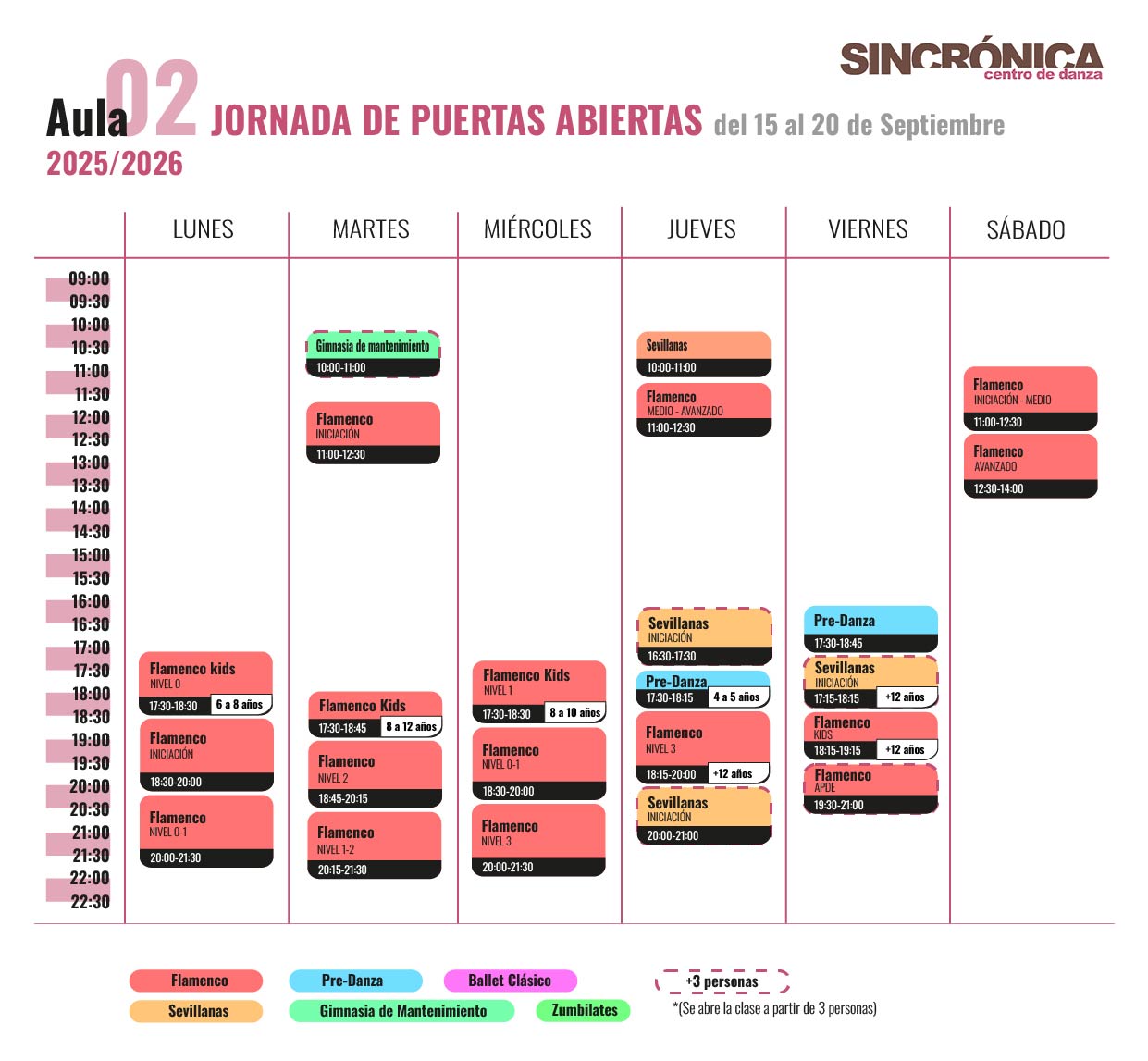 Horario JPA Aula 02 SINCRONICA 24 25 Horario Sincronica aula 02 24 25