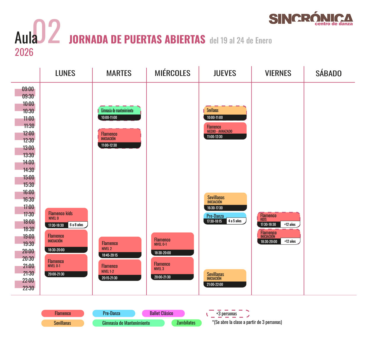 Horario Aula 02 SINCRONICA JDA PTAS ABIERTAS 2026